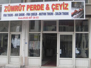 Zümrüt Perde ve Çeyiz Açıldı