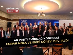 AK Parti Emirdağ’da Emrah Mola Dönemi