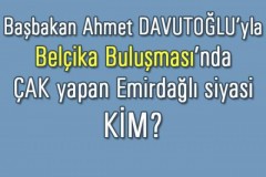 Başbakan Davutoğlu ile Çak Yapan Siyasi Kim?