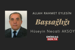 Başsağlığı - Hüseyin Necati Aksoy