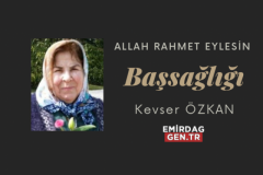 Başsağlığı - Kevser Özkan