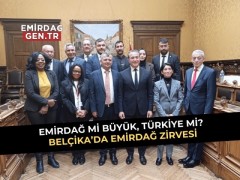 Belçika’da Emirdağ Zirvesi