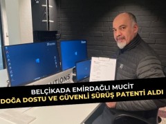 Belçika’da Emirdağlı Mucit Patent Aldı