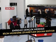 Emirdağ Belediyesi Bilim Merkezine Ziyaretler Devam Ediyor