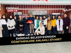 Emirdağ Belediyesi’nden Anlamlı Ziyaret