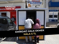 Emirdağ Halk Ekmek Hala 5 TL