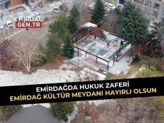 Emirdağ Kültür Meydanı Hayırlı Olsun