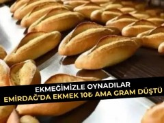 Emirdağ’da Ekmeğimizle Oynadılar