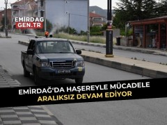 Emirdağ’da Haşereyle Mücadele Aralıksız Devam Ediyor