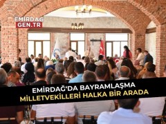 Emirdağ’da Milletvekilleriyle Bayramlaşma Programı