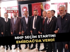 MHP Seçim Startını Emirdağ'da Verdi