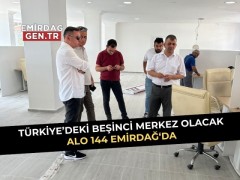 Türkiye’deki Beşinci Merkez Emirdağ’da