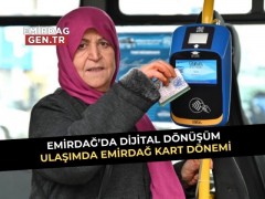 Ulaşımda Emirdağ Kart Dönemi